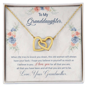 To My Granddaughter, This Old Woman Will Always Have Your Back